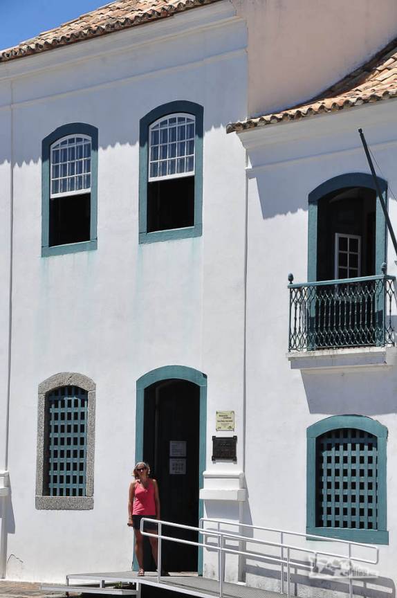 Visitando o Museu Anita Garibaldi, em Laguna, sul de Santa Catarina